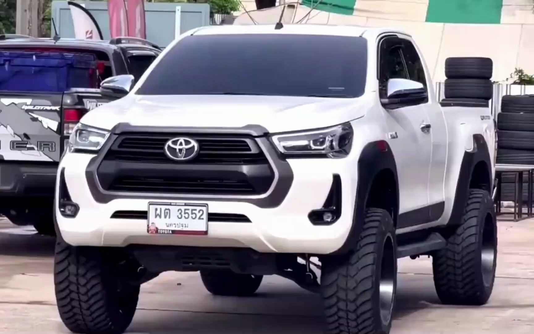 泰版单排丰田海拉克斯revo改装案例欣赏001