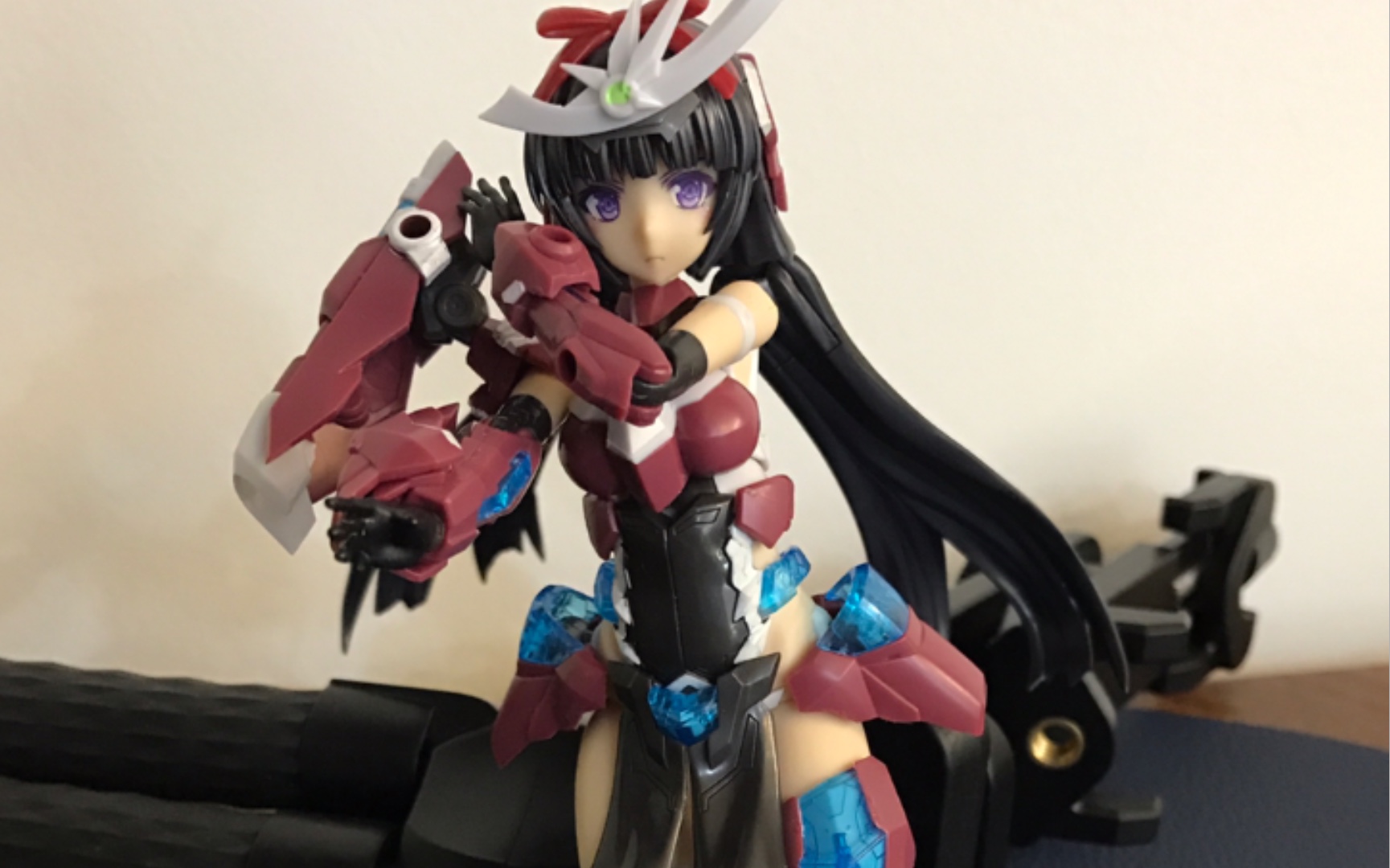 寿屋fag 祸月 素组笔涂补色 个人机娘系列第二弹_哔哩哔哩_bilibili