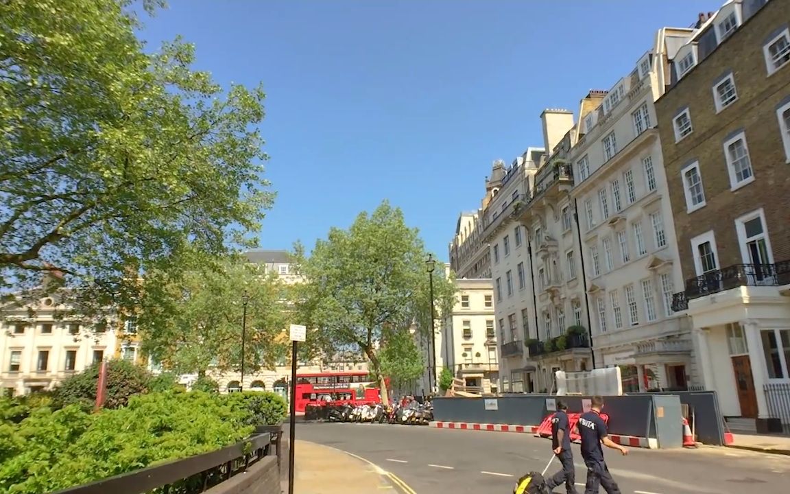 【超清英国】漫步伦敦哈雷街-牛津广场-卡文迪什广场 2018.10