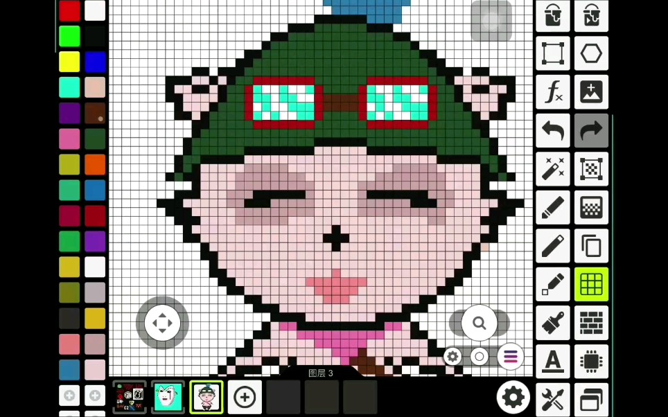 【像素画】提莫_哔哩哔哩_bilibili