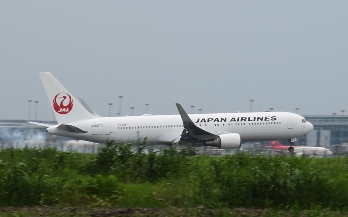 日航763客机降落zspd34r