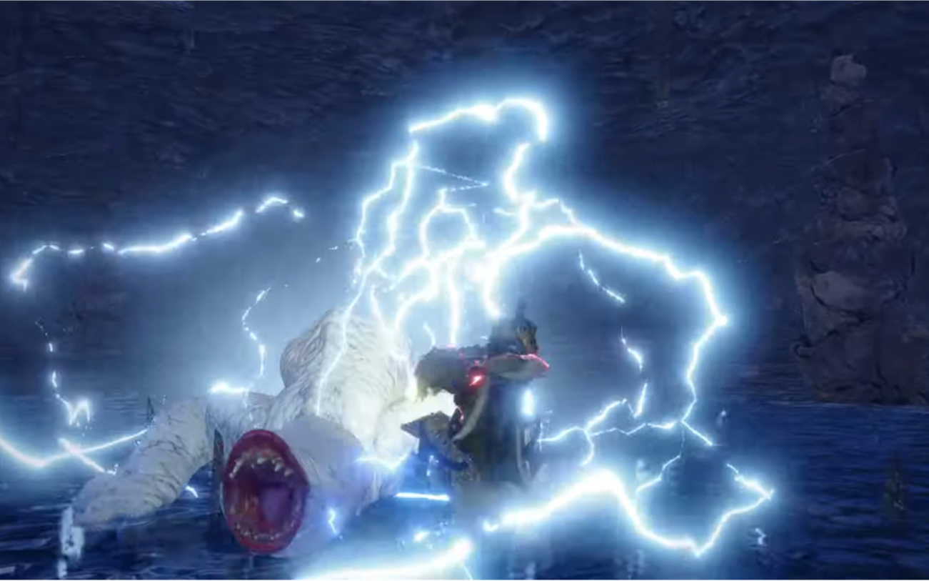 怪物猎人崛起monster hunter rise cm1(白电龙确认回归)