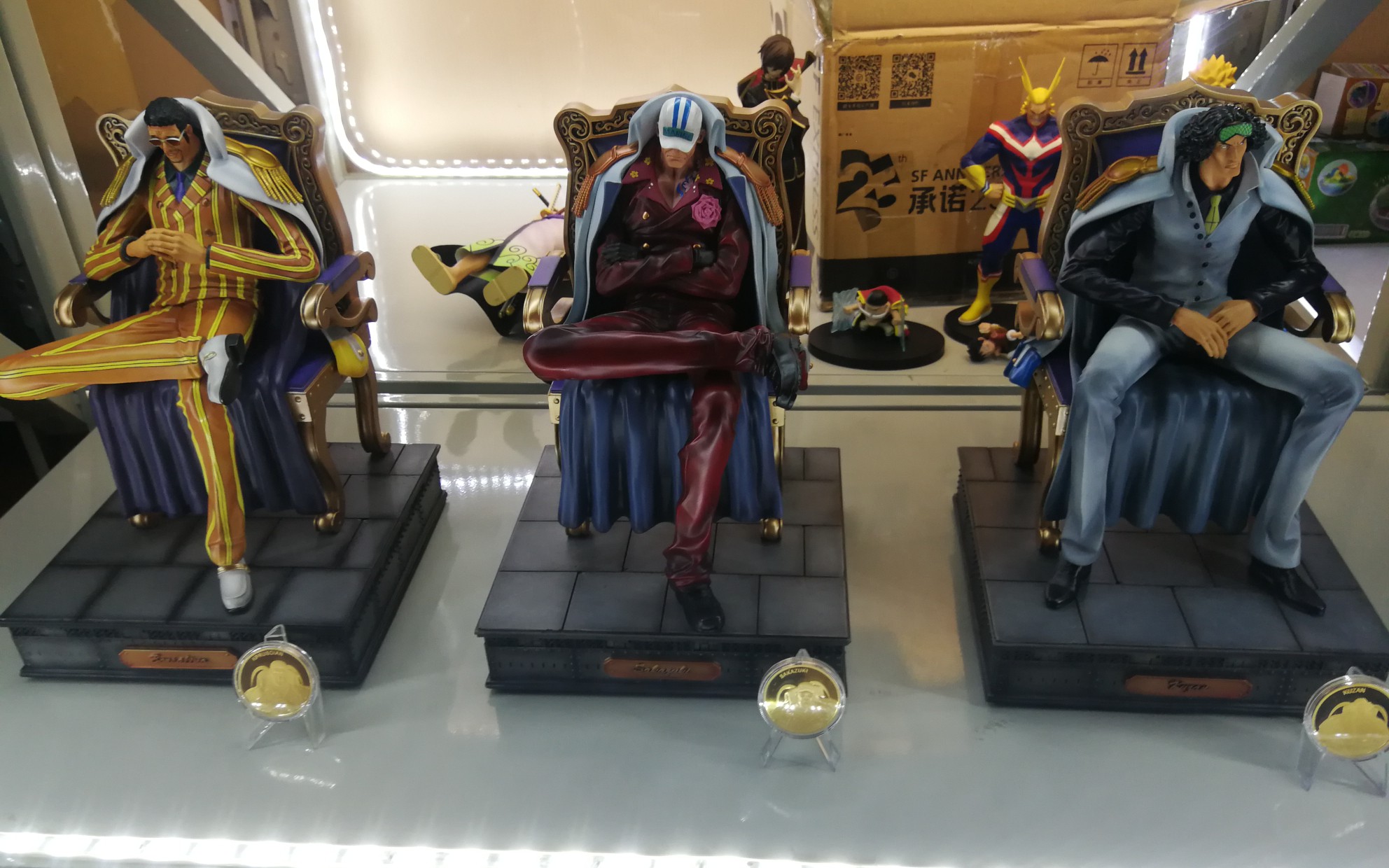 活动作品至今最帅海军三大将参上顶上战争老三将模玩殿堂开箱