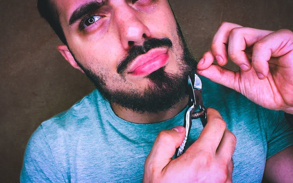 【asmr spanglish】挠挠胡子,梳梳胡子_哔哩哔哩 (゜-゜)つロ 干杯