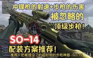 Download Video: 【战区2.0】KV削弱后用什么？高射速+高伤害的顶级步枪SO-14配装方案！一枪多用、远近皆宜！