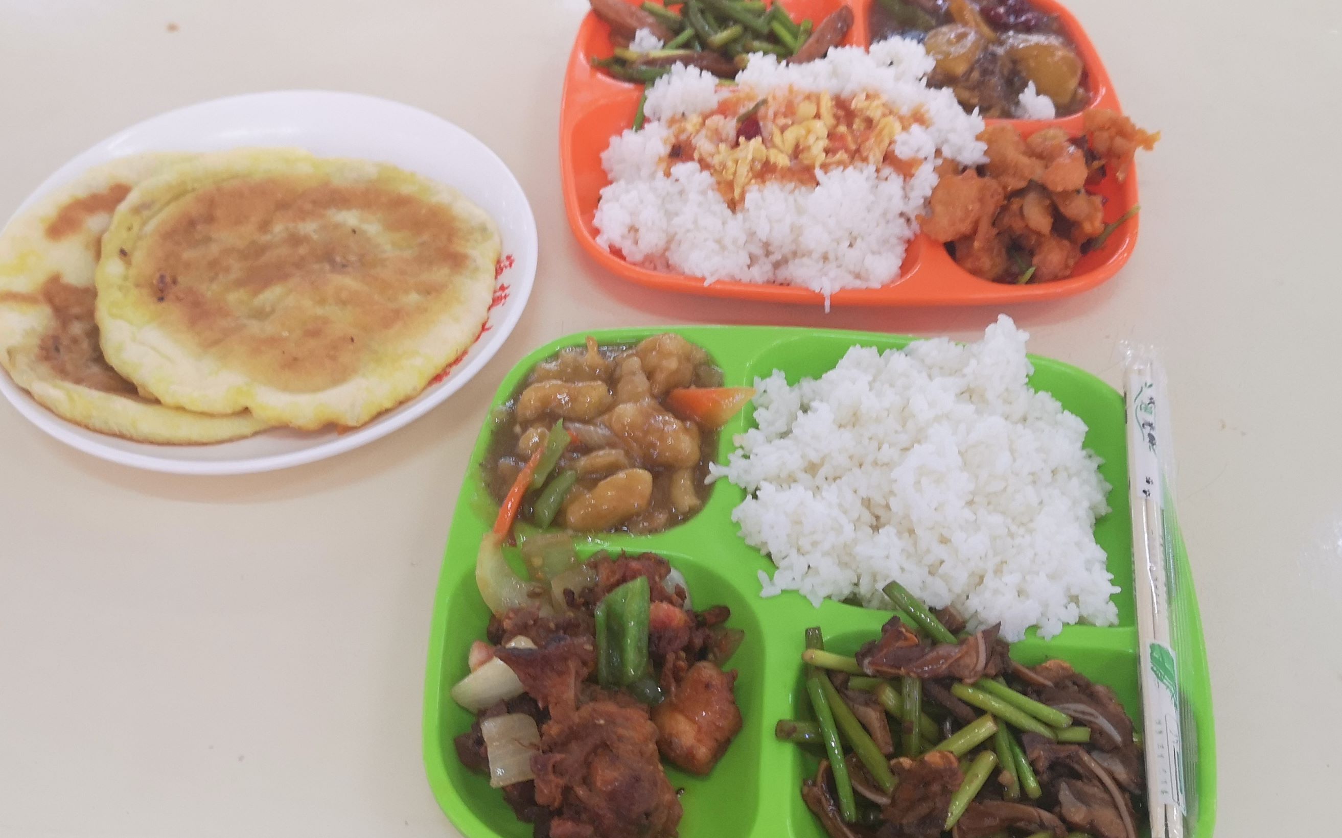 [图]品尝大庆市石油大学食堂美食，你们想念母校的美食吗？