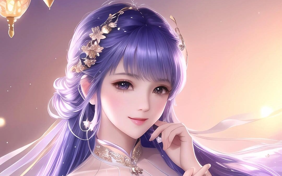 【ai绘画】第60期 2.5d国风壁纸,清纯唯美