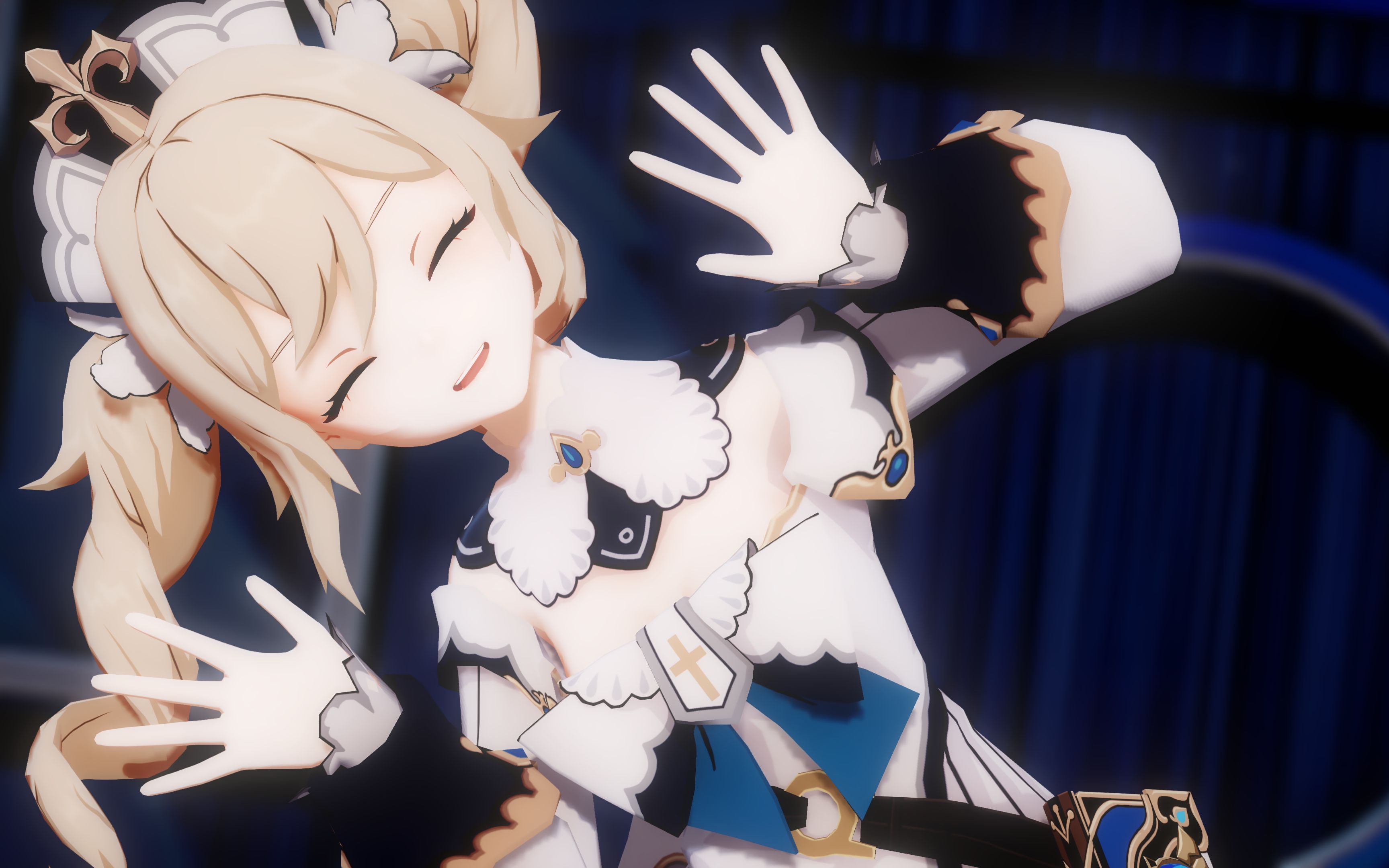 【原神mmd】芭芭拉で「syrupy lovely」