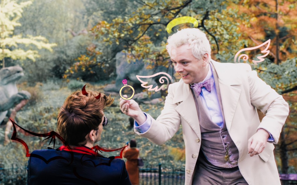 【好兆头/good omens】这就是上帝磕了六千年的cp嘛!