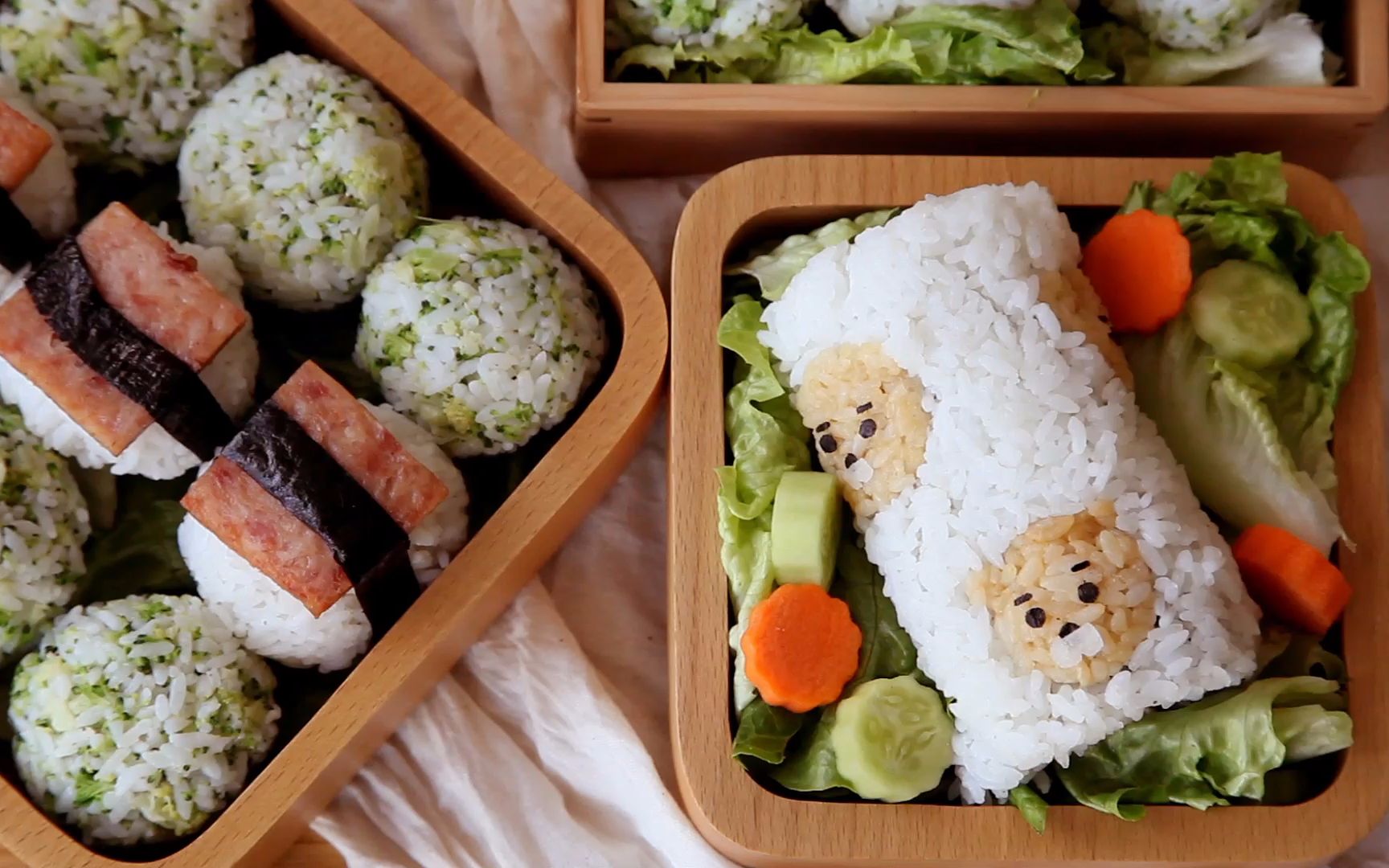 春游便当为了这么美丽的便当一定要去春游