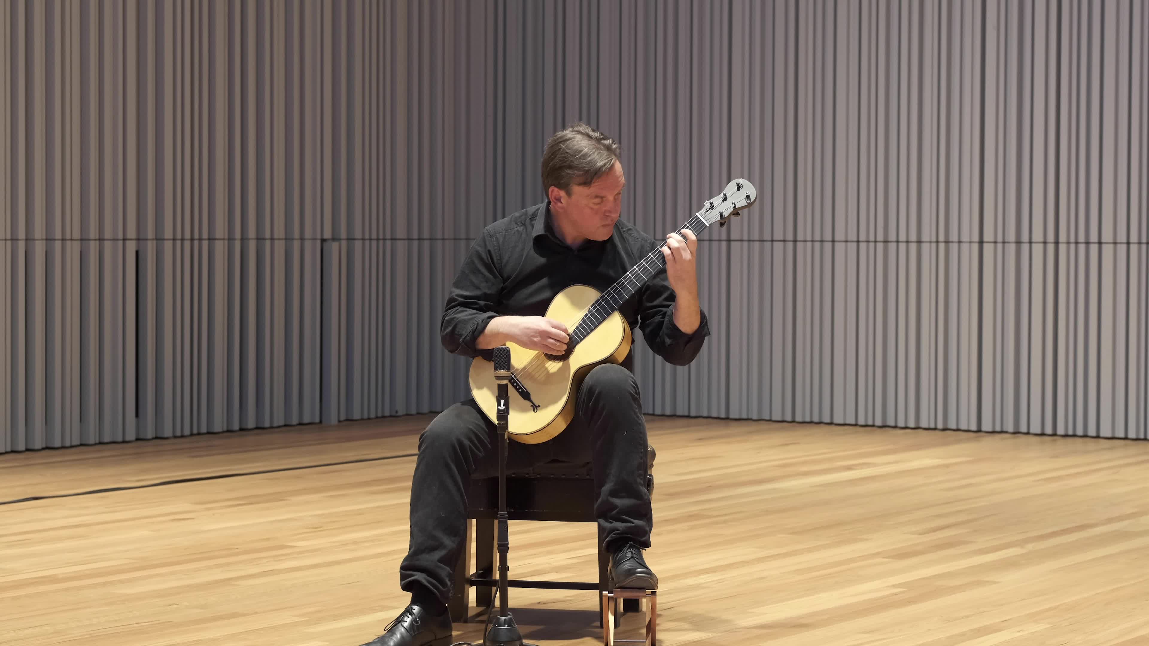 【古典吉他】用浪漫吉他"维也纳"演奏巴赫作品bwv996| ken murray