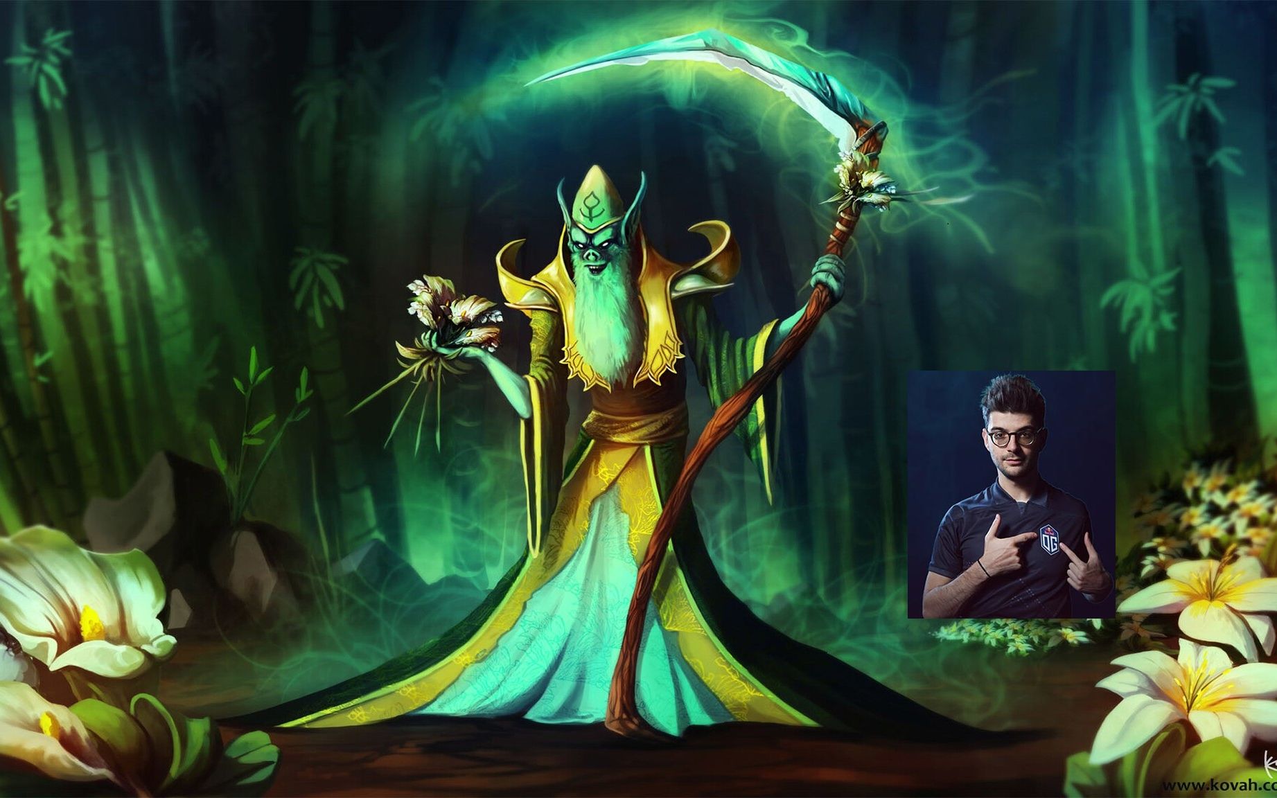 【dota 2 pro】ceb - 劣势路死灵法9/0/9 - 挑战梅肯冰甲a杖 - 7.29b