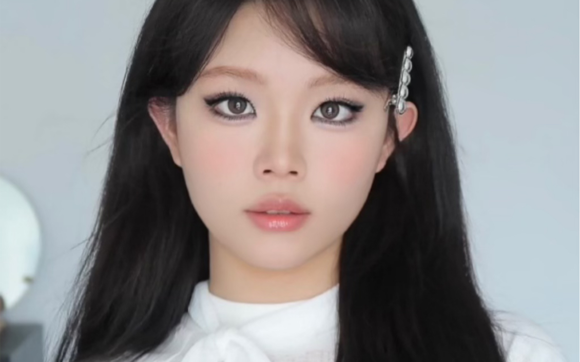 嫩嫩烟熏妆 古早感!直接换头成网感美女【跟练版】