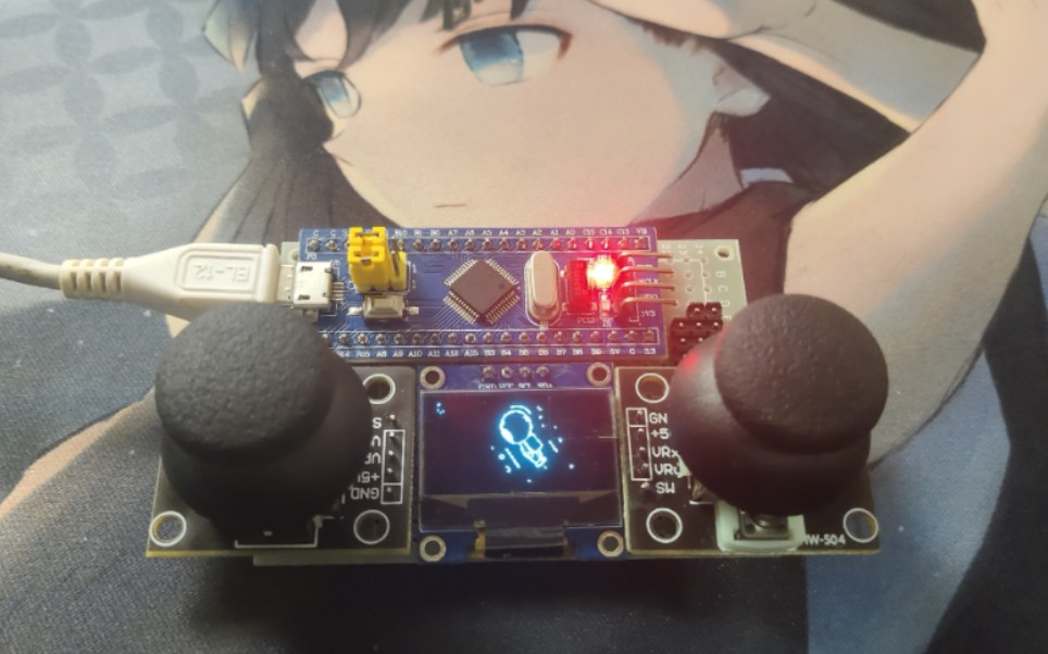 简单的多级菜单操作演示STM32F1哔哩哔哩bilibili