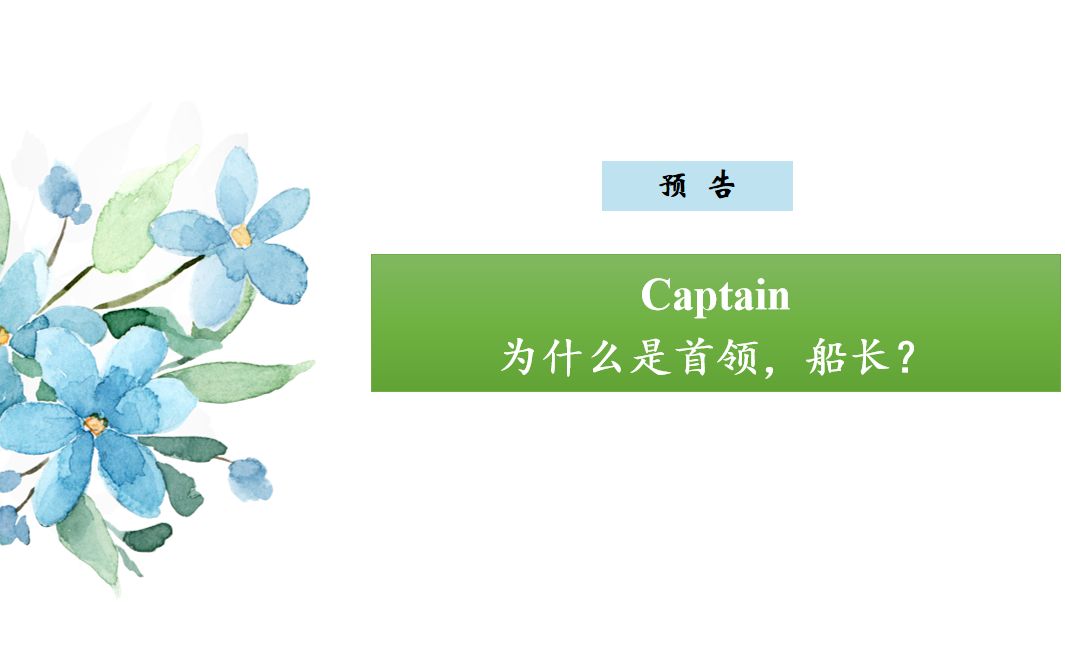 Captain为什么是队长哔哩哔哩bilibili