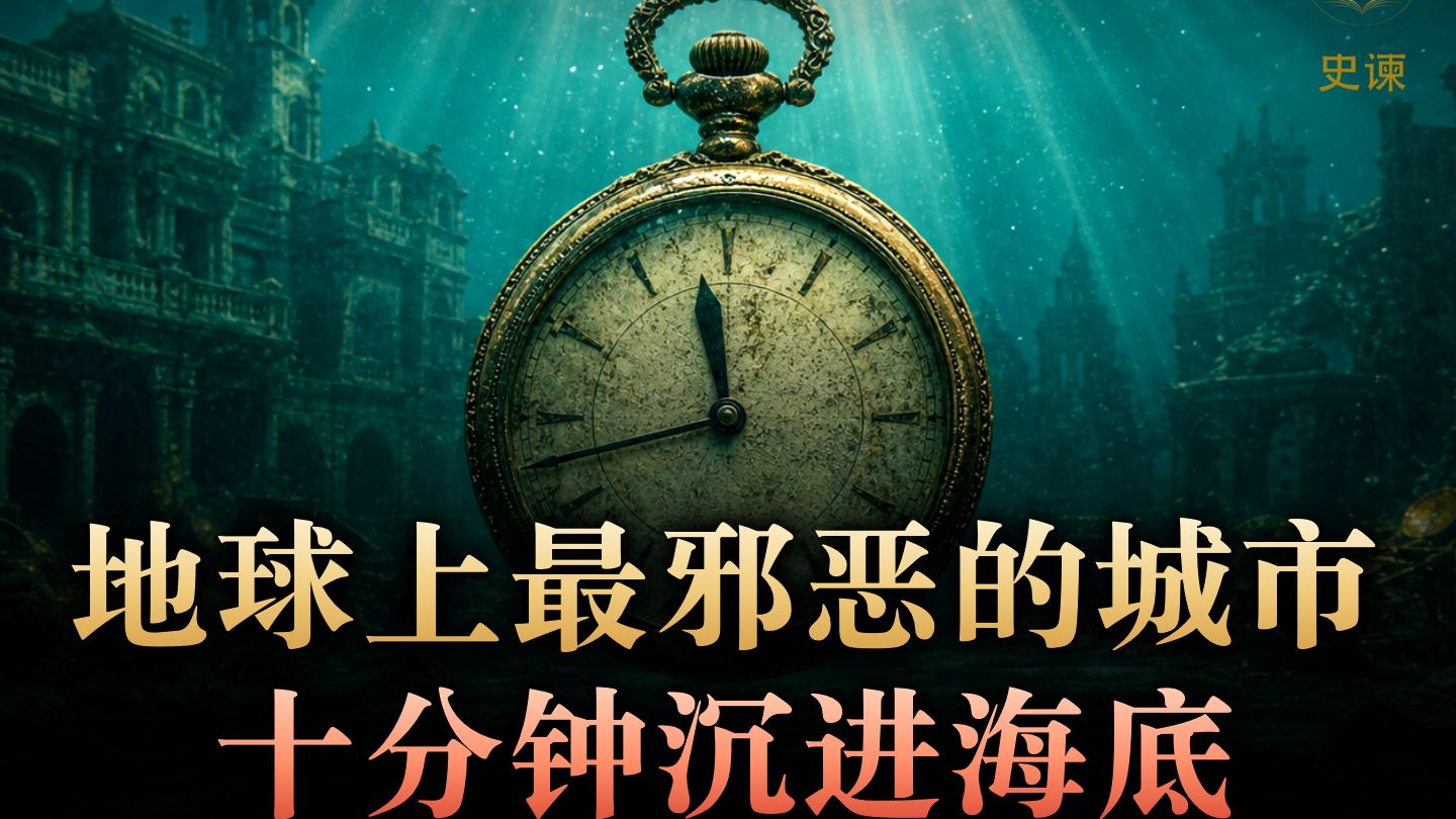 地球上最邪恶的城市，十分钟沉进海底