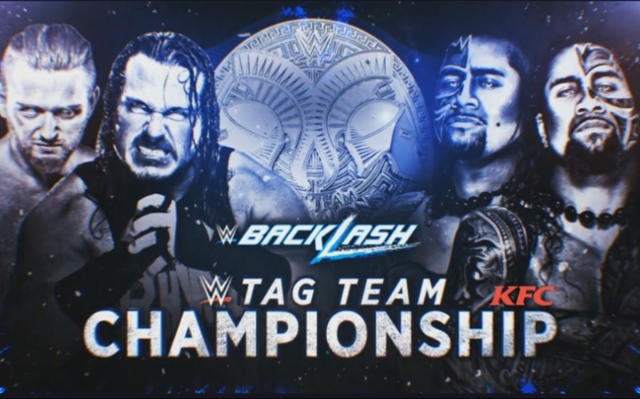 Backlash 2016.09.11 Heath Slater & Rhyno vs. The Usos SD双打冠军锦标赛决赛哔哩哔哩bilibili