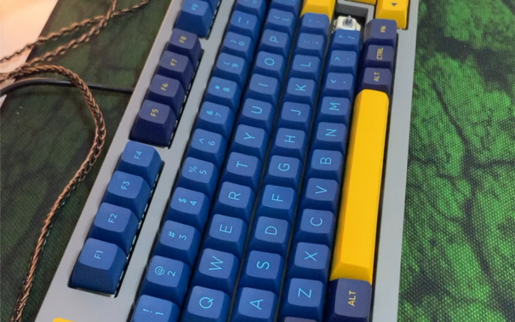 leopold980暗礁极星灰轴键帽无铭午夜蓝osa高度