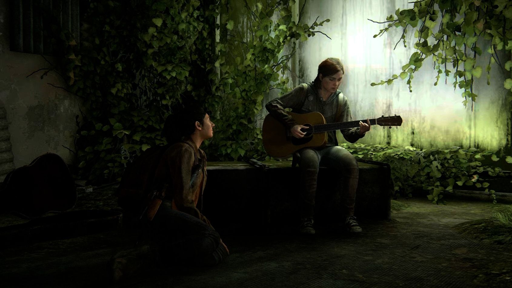 【美国末日2】艾莉深情演绎吉他独唱