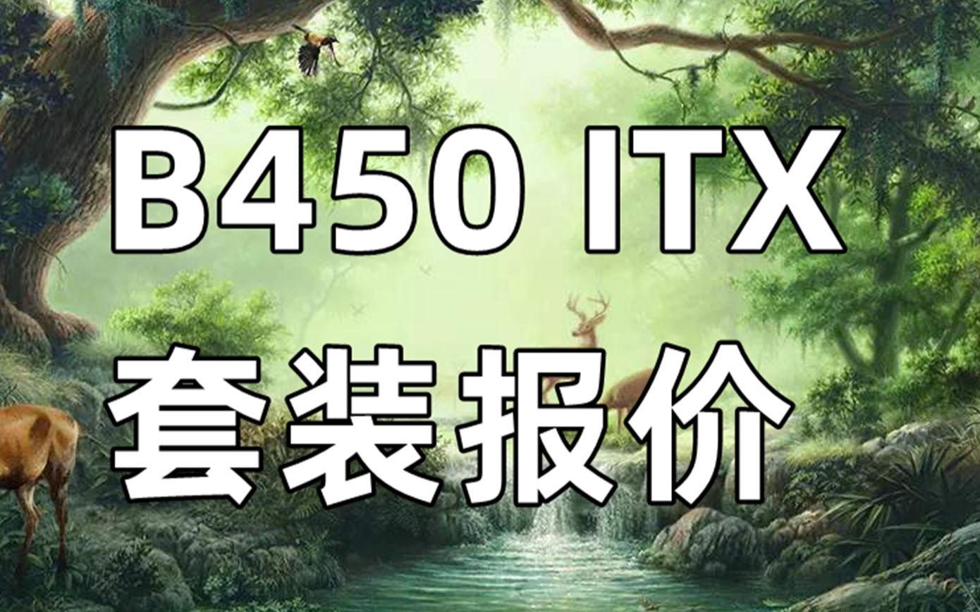 B450 ITX套装报价哔哩哔哩bilibili