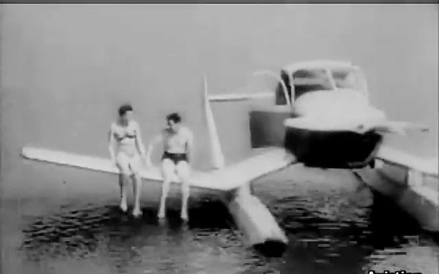 很萌的轻型水上飞机 | Dewey Eldred 'Flyer's Dream' light seaplane哔哩哔哩bilibili