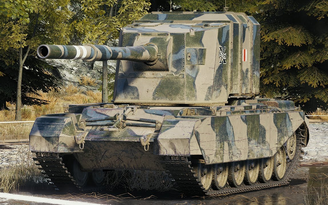 [lacho wot replays] 坦克世界 fv4005 stage ii - 4杀 1.