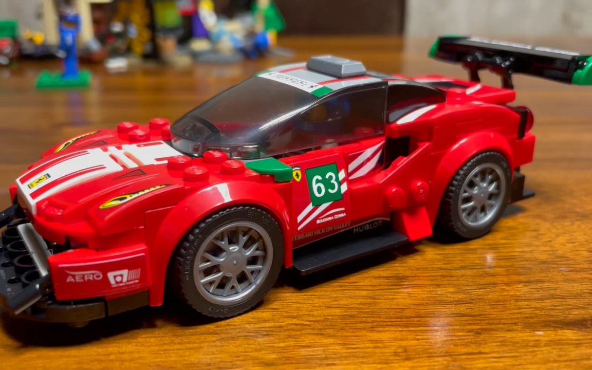 乐高 speed champions 法拉利 75886 ferrari 488 gt3 2018