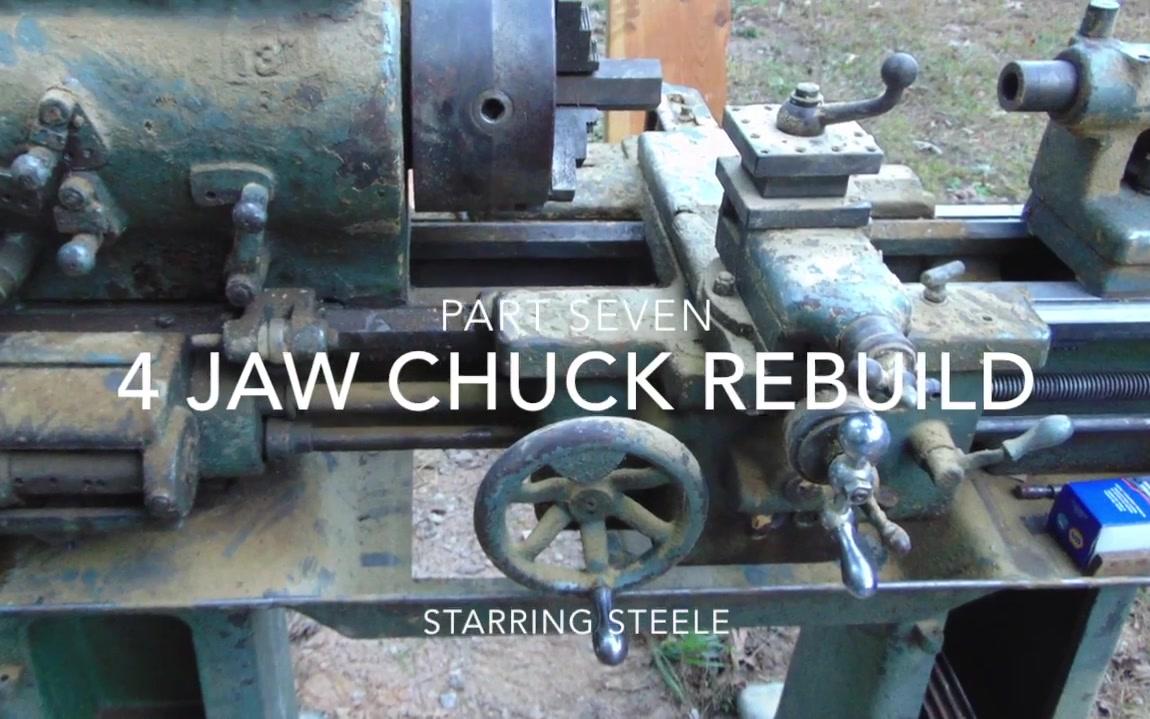 [图]【展示】4爪卡盘重建4 Jaw Chuck Rebuild