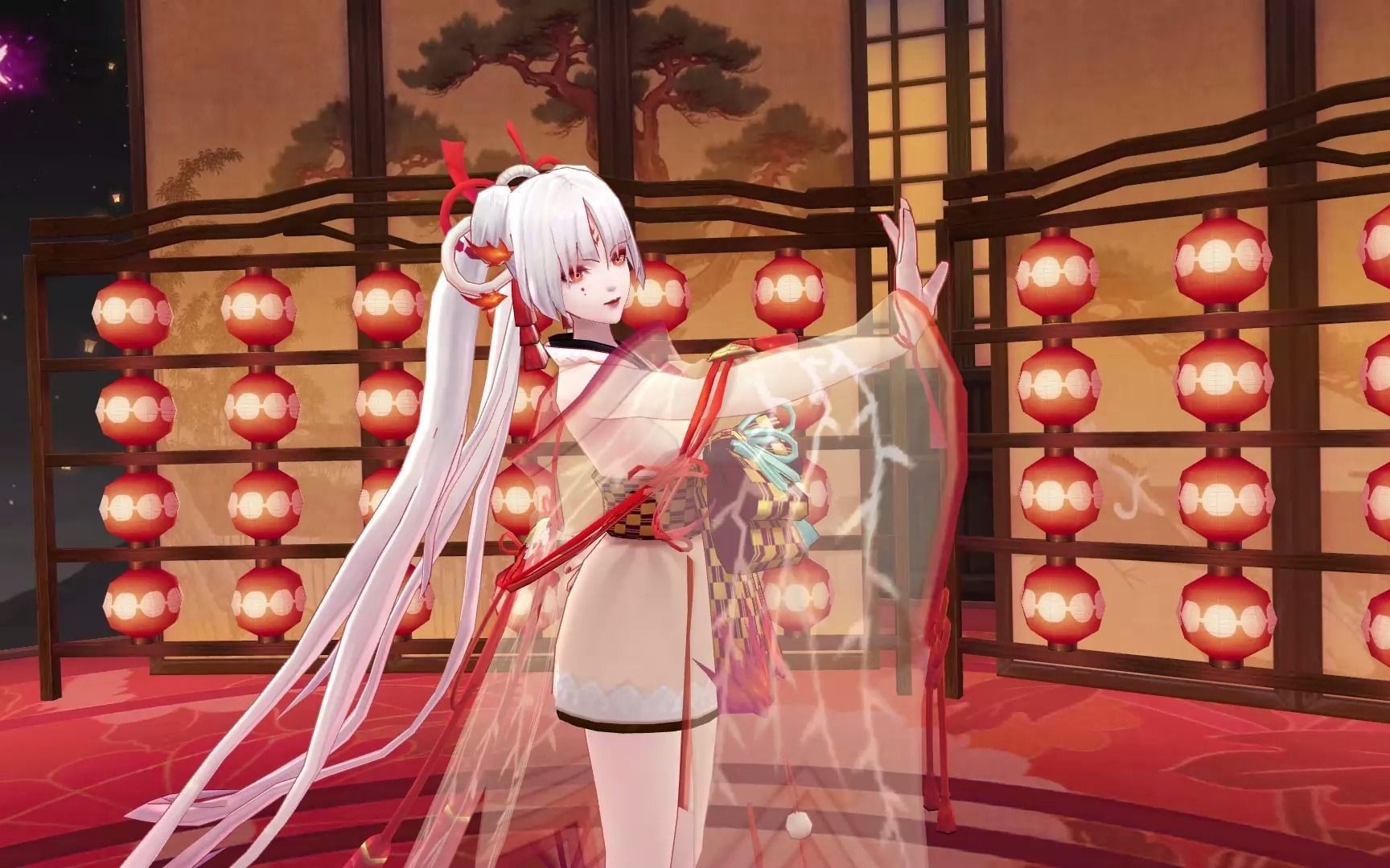 阴阳师 烬夜韶阁 不知火起舞