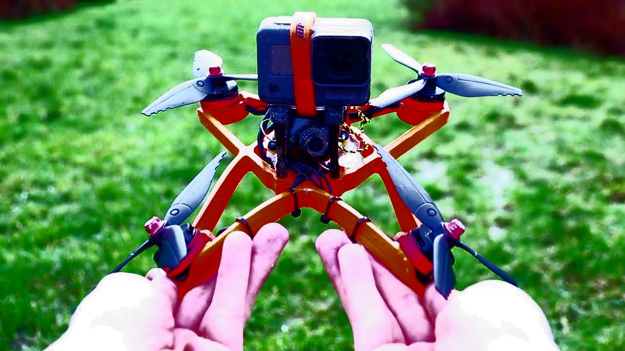 [搬] rclifeon 可能会折断的灵活的3d打印无人机