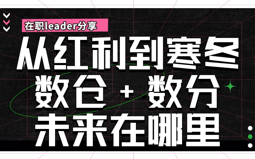 从红利到寒冬,数仓工程师,数据分析师,数据行业从业者未来在哪里?哔哩哔哩bilibili