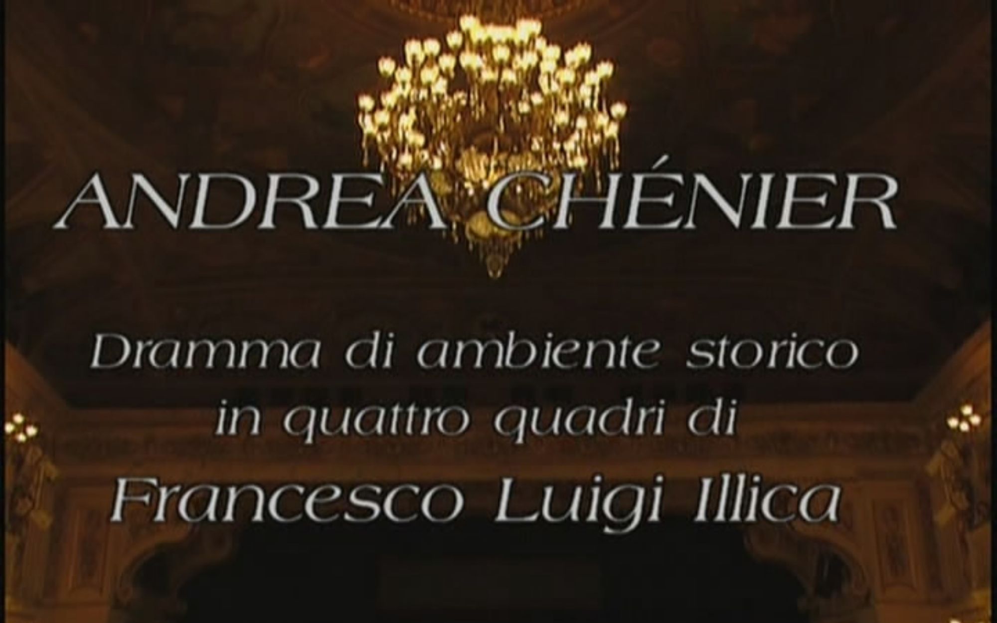 [图]【中字】何塞·库拉José Cura  乔尔达诺歌剧《安德烈·谢尼埃》Andrea Chénier 2006年博洛尼亚市政歌剧院