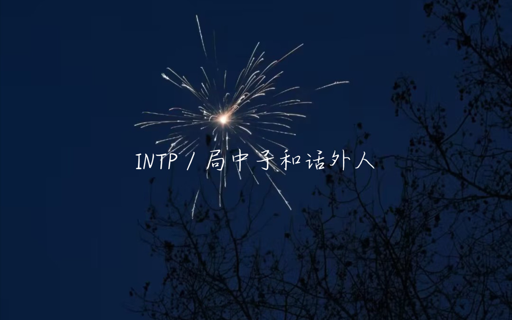 [intp/随笔]局中子和话外人
