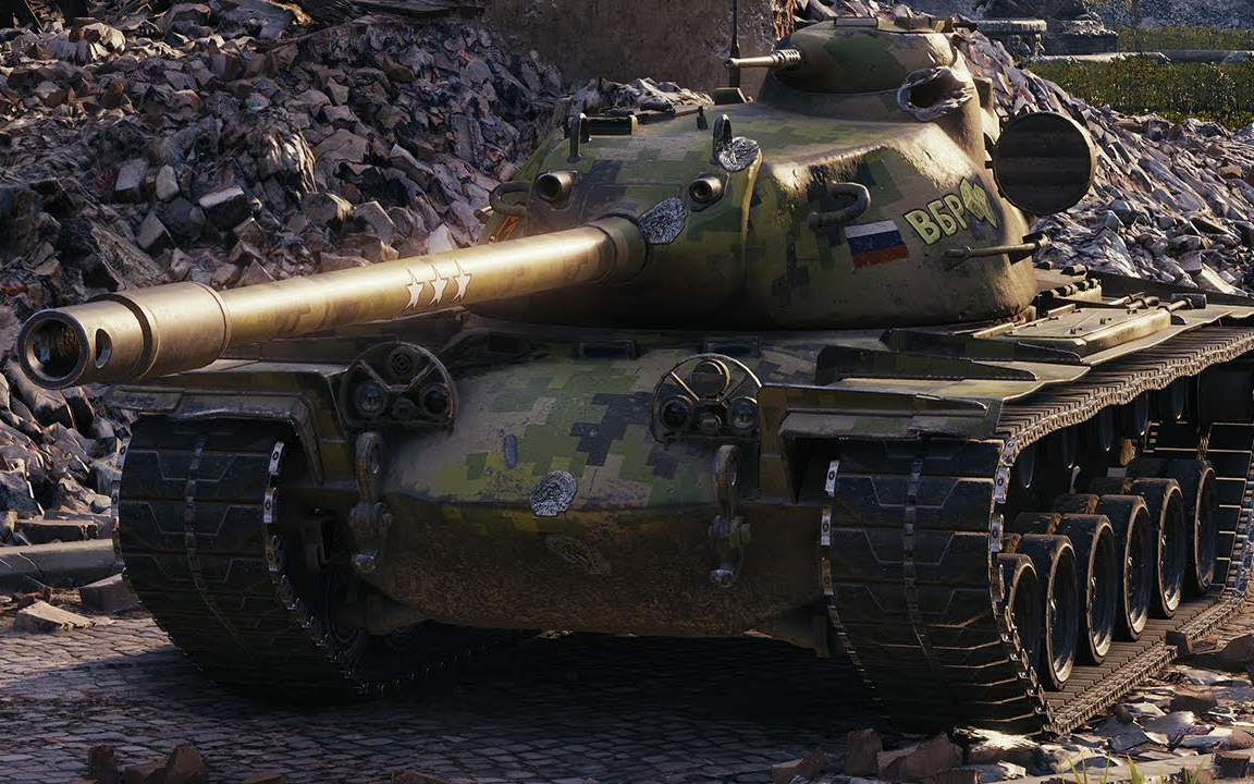 [lacho 坦克世界 录像] t110e5 - 4杀 1.