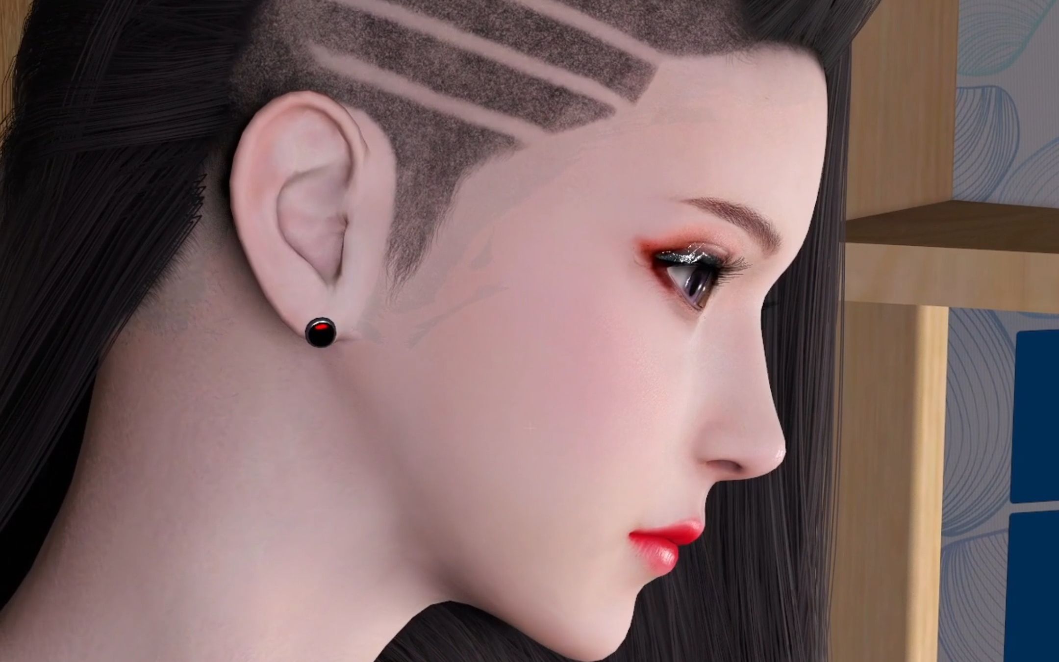 女生酷发型#vam #美女 #虚拟人