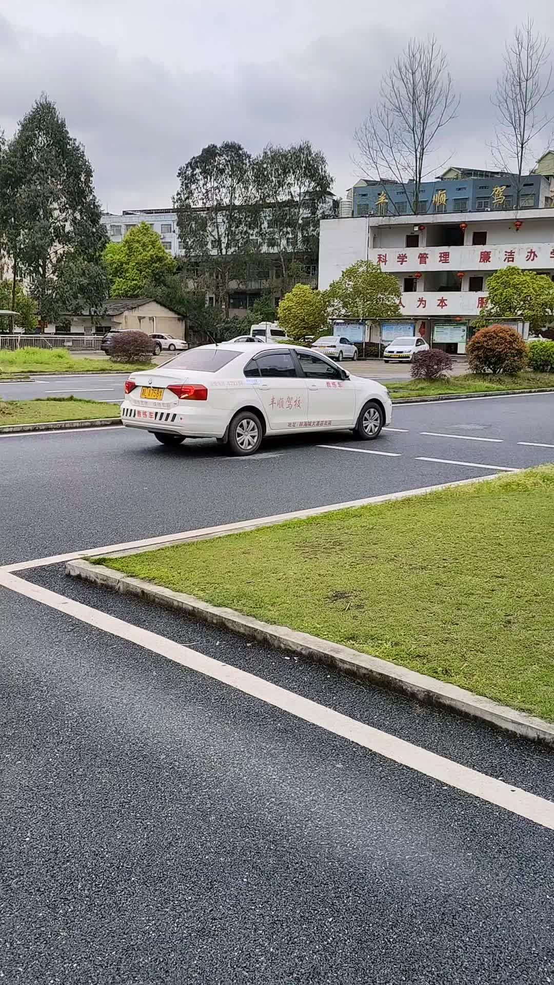 看點倒庫#考駕照 #駕校學車 #科目二倒車入庫