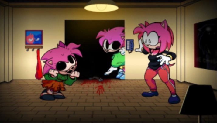 fnf | vs liz - a strange creature (joke mechanics)   (game over)