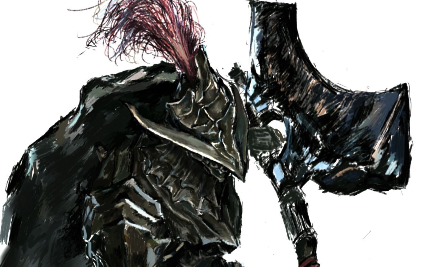 黑魂3萌新的一级猎龙铠甲