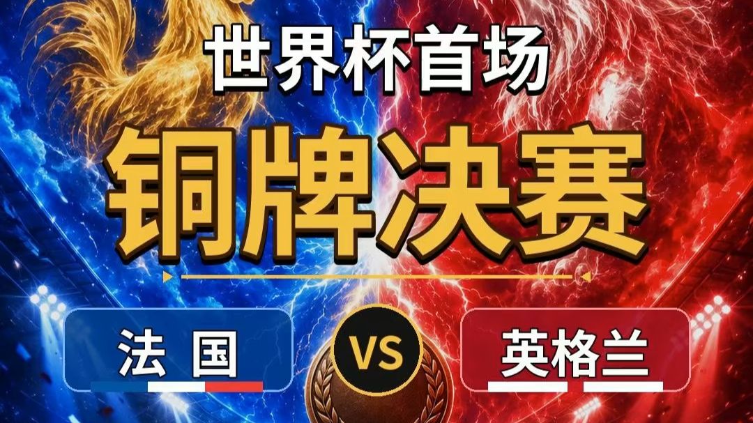 Kimi K3神预测🔥世界杯首场铜牌决赛
