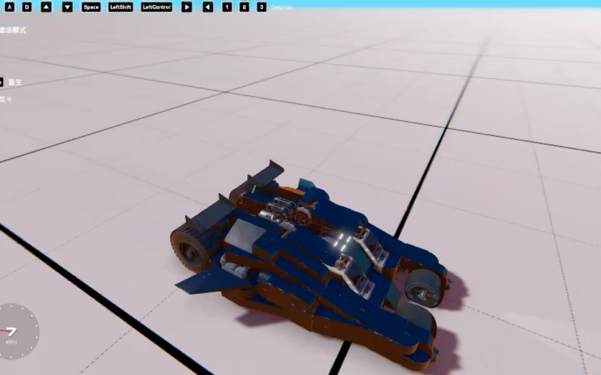 trailmakers 改造蝙蝠车,通过角度高度感应器实现空中