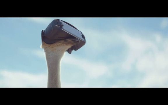 三星VR眼镜广告创意,鸵鸟的VR视界《飞翔的丑小鸭到白天鹅“Ostrich”》哔哩哔哩bilibili