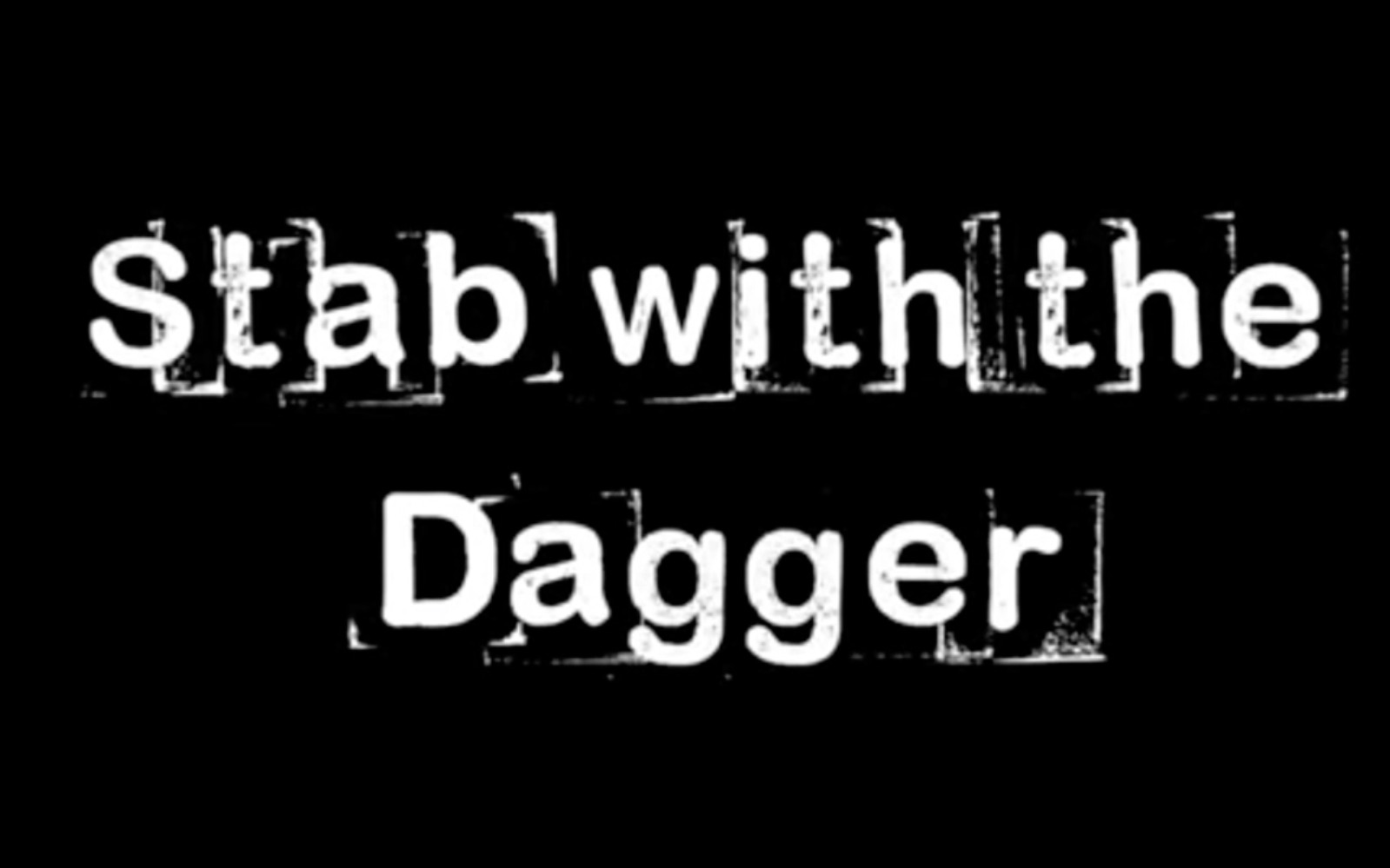 [图]/梅耶荷德/ 肢体训练-Stab with the Dagger 【这次连声音没有】