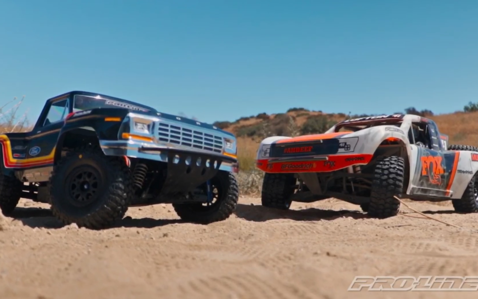 proline pl proline 轮胎 广告 udr 1/7 traxxas 沙漠卡 短卡 baja fox 卡车 皮卡 福特 ford truck !!哔哩哔哩bilibili