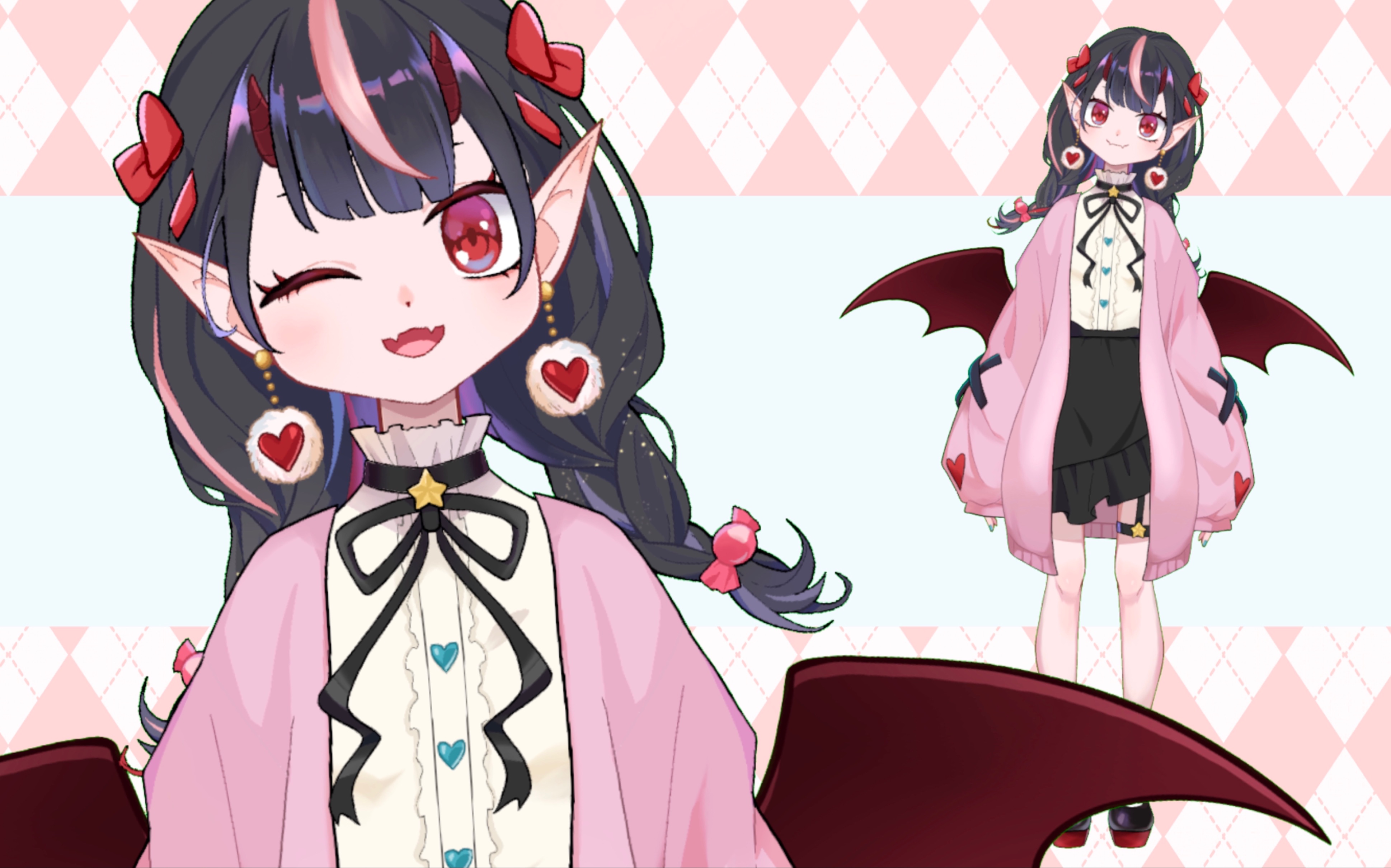 【live2d模型展示】地雷系小恶魔7314