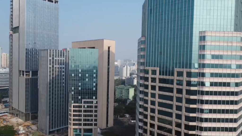 [图]海南岛摩天高楼最多的一条道路，滨海大道