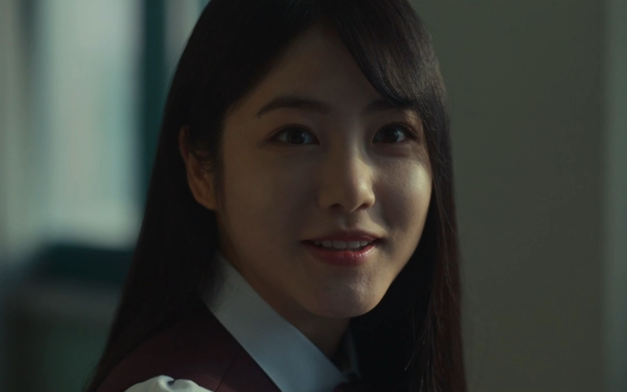 学生时代的朴妍珍压迫感满满