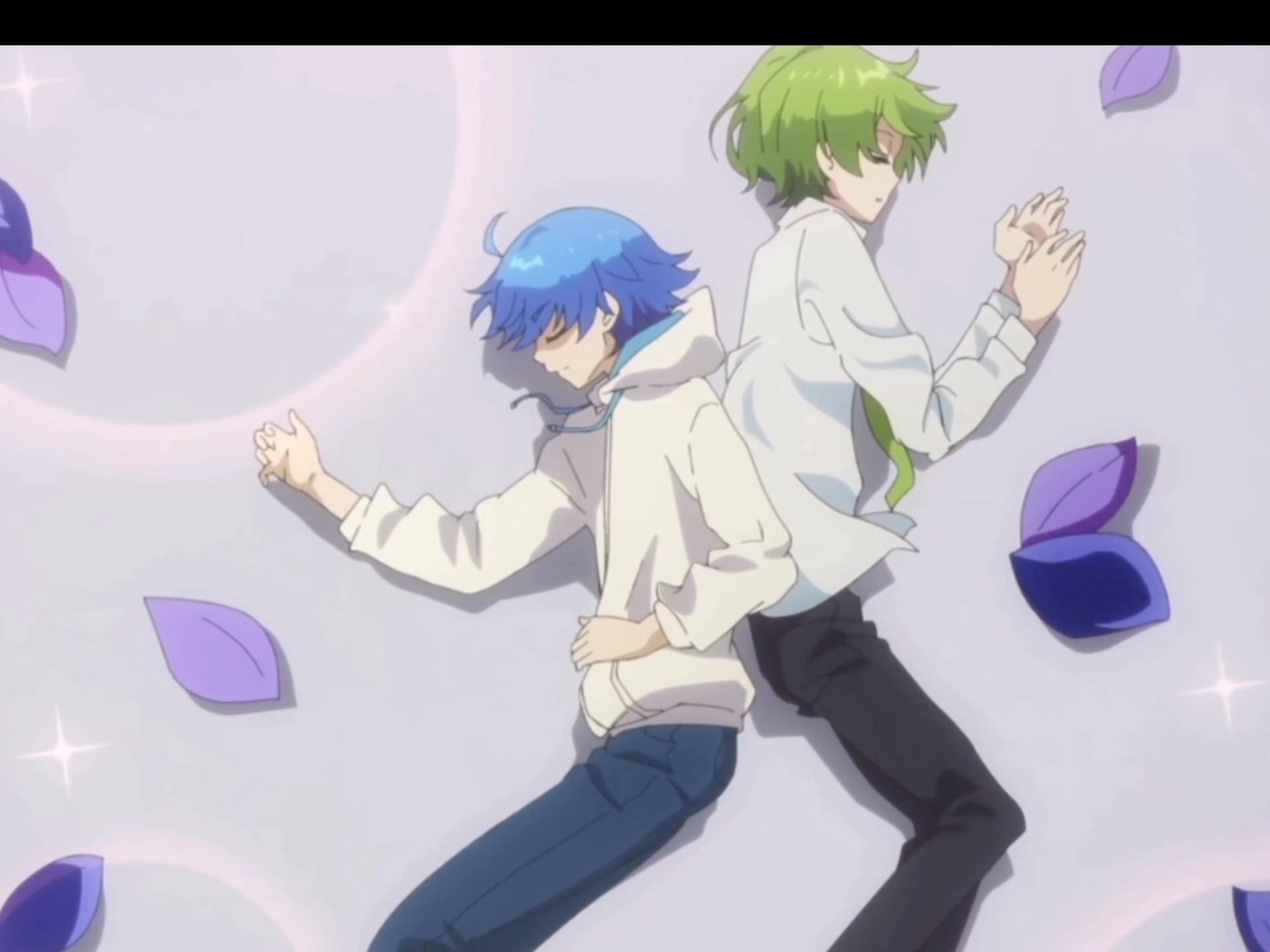 小绿和小蓝:"真羡慕他的迟钝啊"