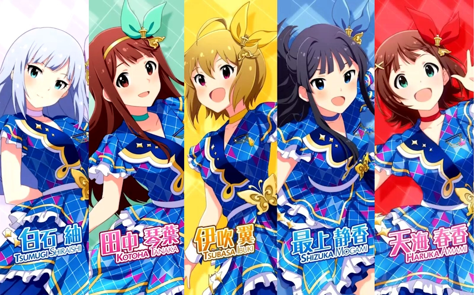 偶像大师百万现场剧场时光3周年纪念活动排名动画全52人mvglowmap3rd