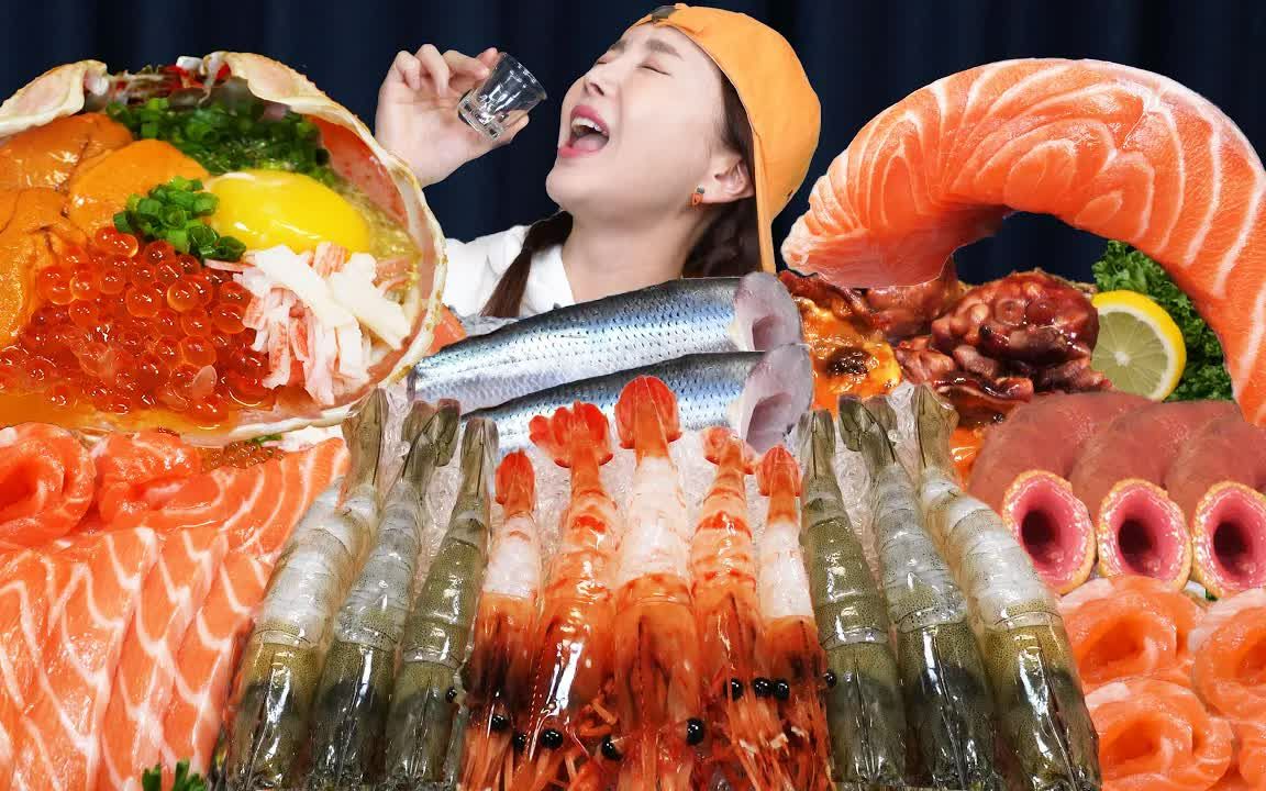 素英姐的生海鲜吃播,带你感受大海的气息