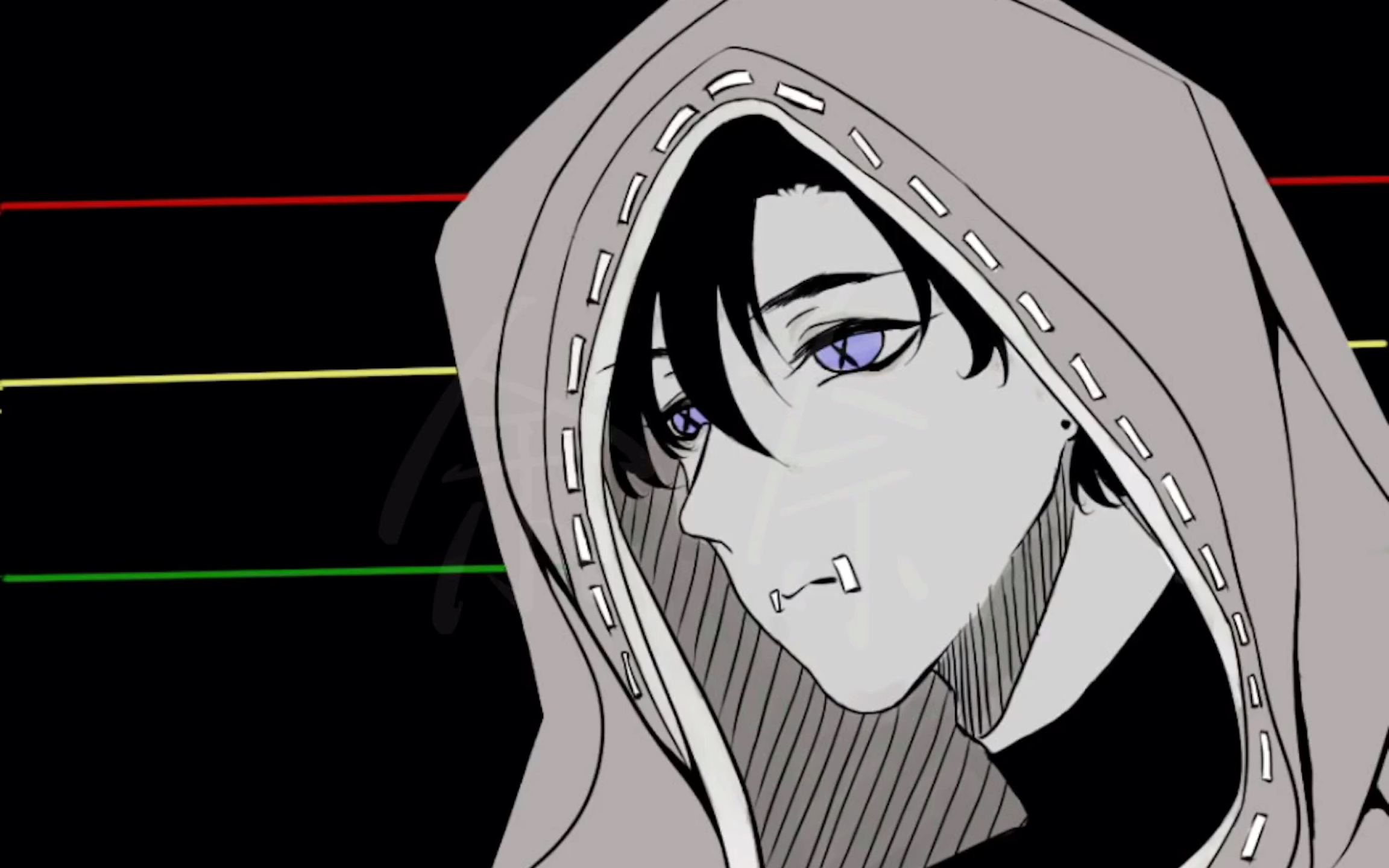 第五人格:奈布·萨贝达「手书预告」第一次投稿有点紧张 一个咸鱼画画